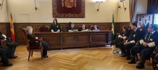 La presidenta de la Sala Social del TSJ andaluz se dirige a la sala